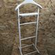 Old Fratelli Reguitti white wood valet made in Italy vintage