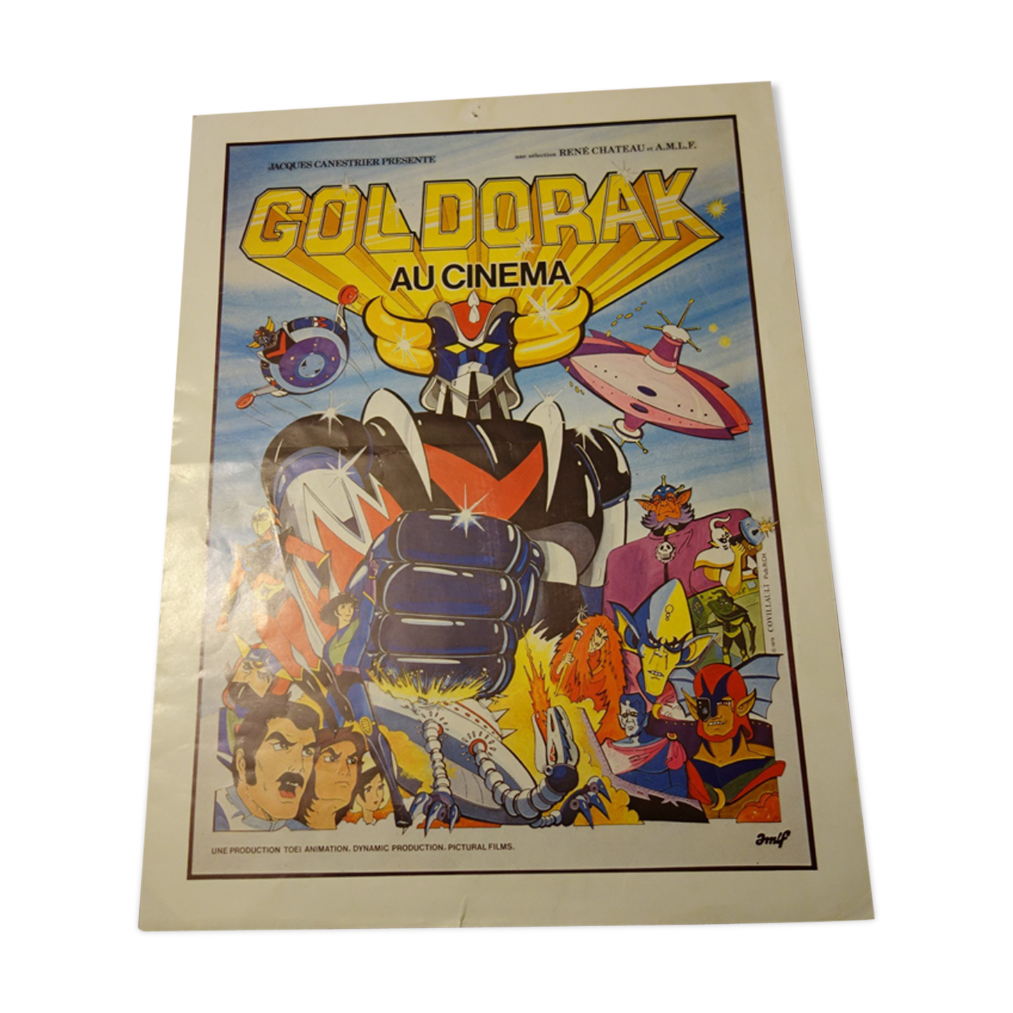 Poster of movie - film jacques canestrier goldorak - 80s