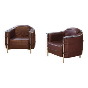 Paire de fauteuils dans le goût