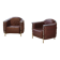 Paire de fauteuils dans le goût de Le Corbusier 1970’s