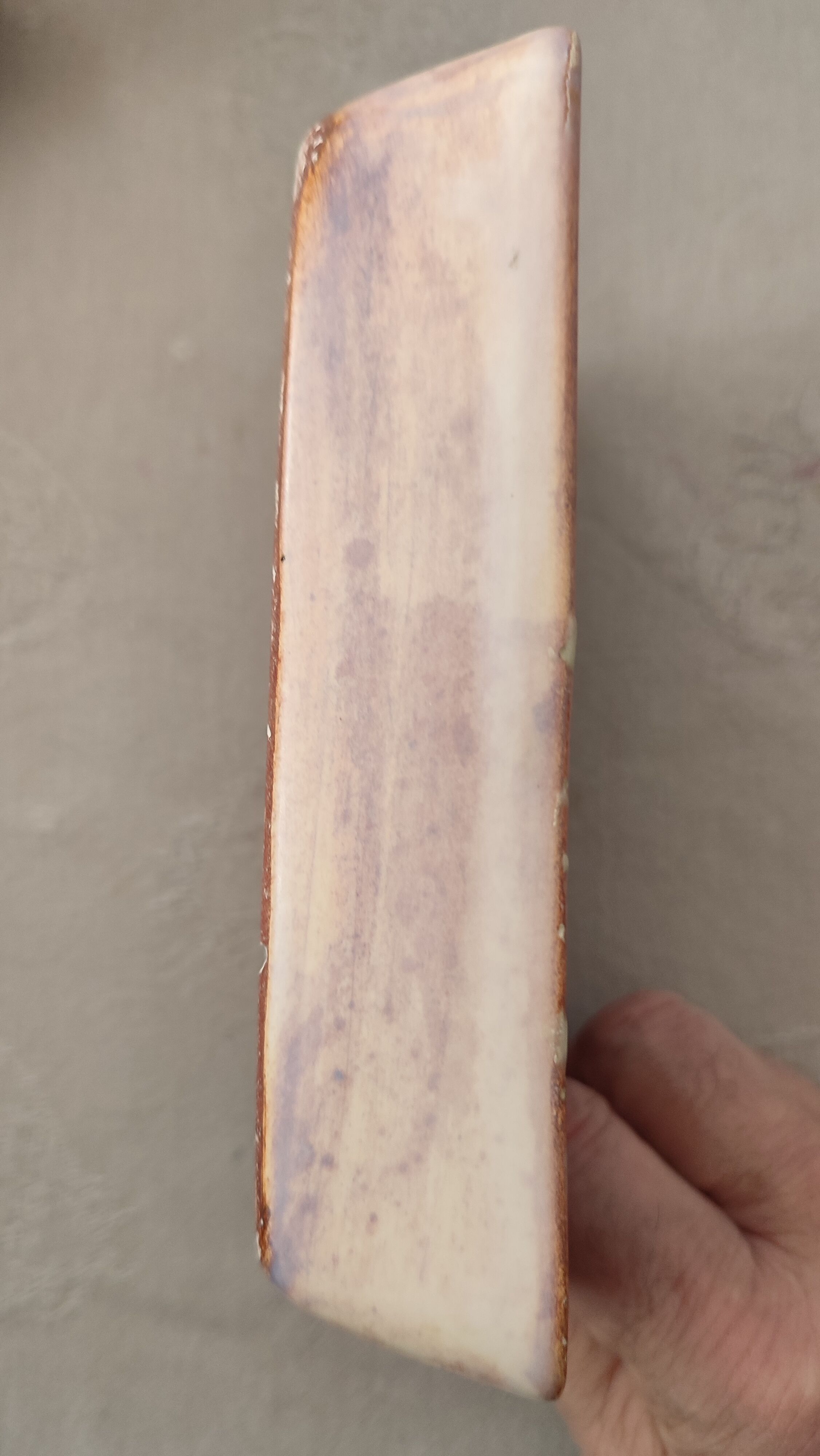 Polychrome presentation dishes of Marie Christine TREINEN (XXth) Vallauris