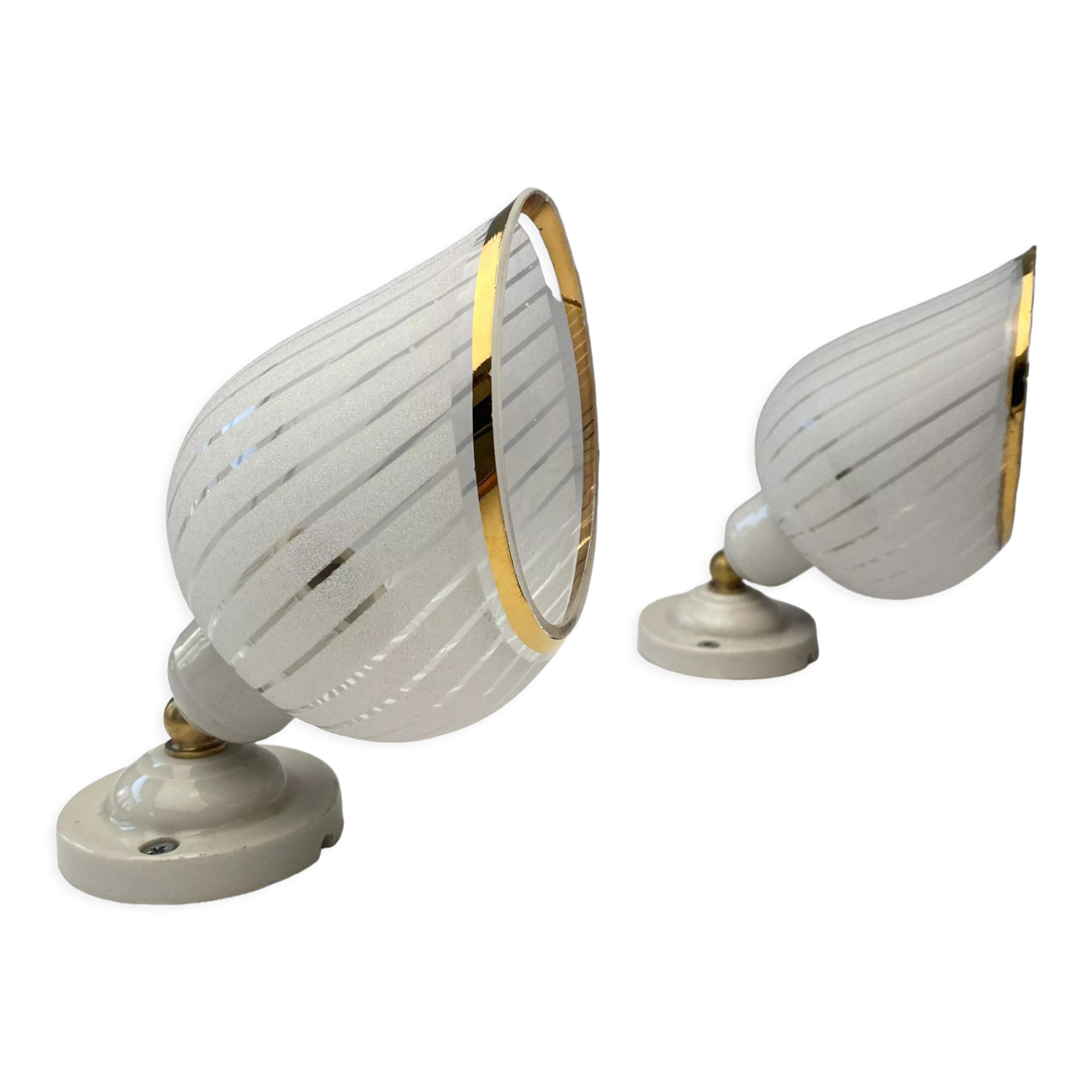 Pair of old vintage sconces