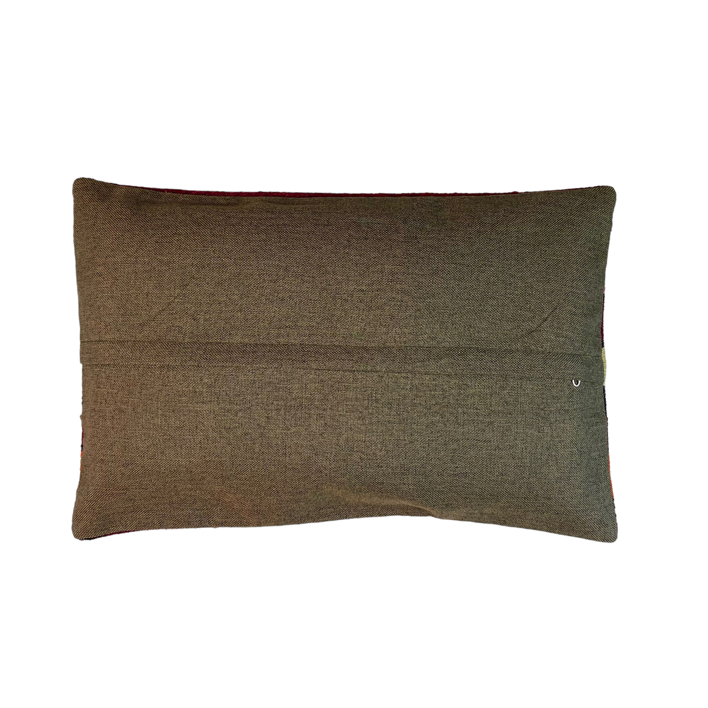 Vintage turkish kilim cushion cover, 30 x 50 cm