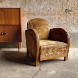 Art deco club armchair