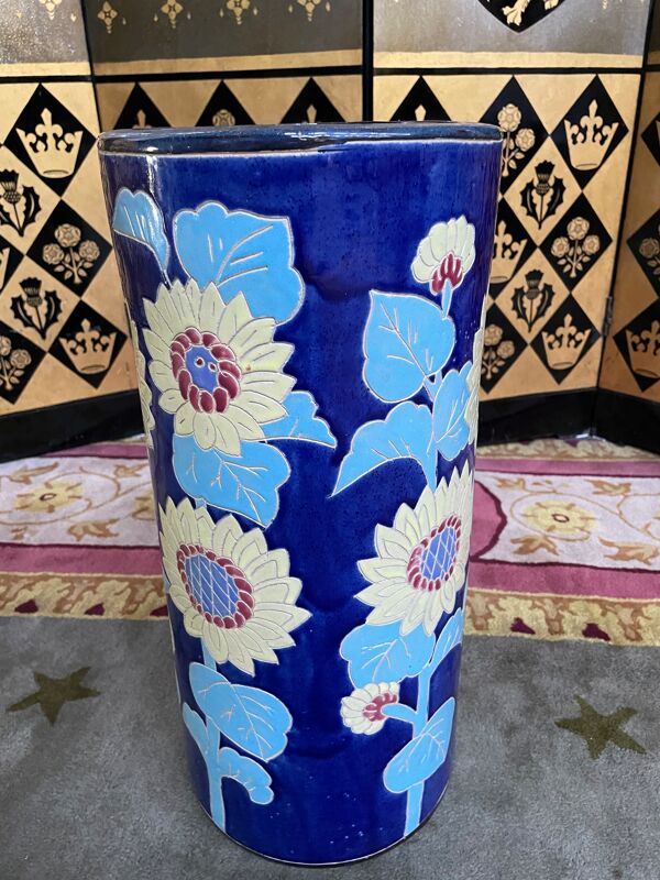 Porte-parapluie en faience
