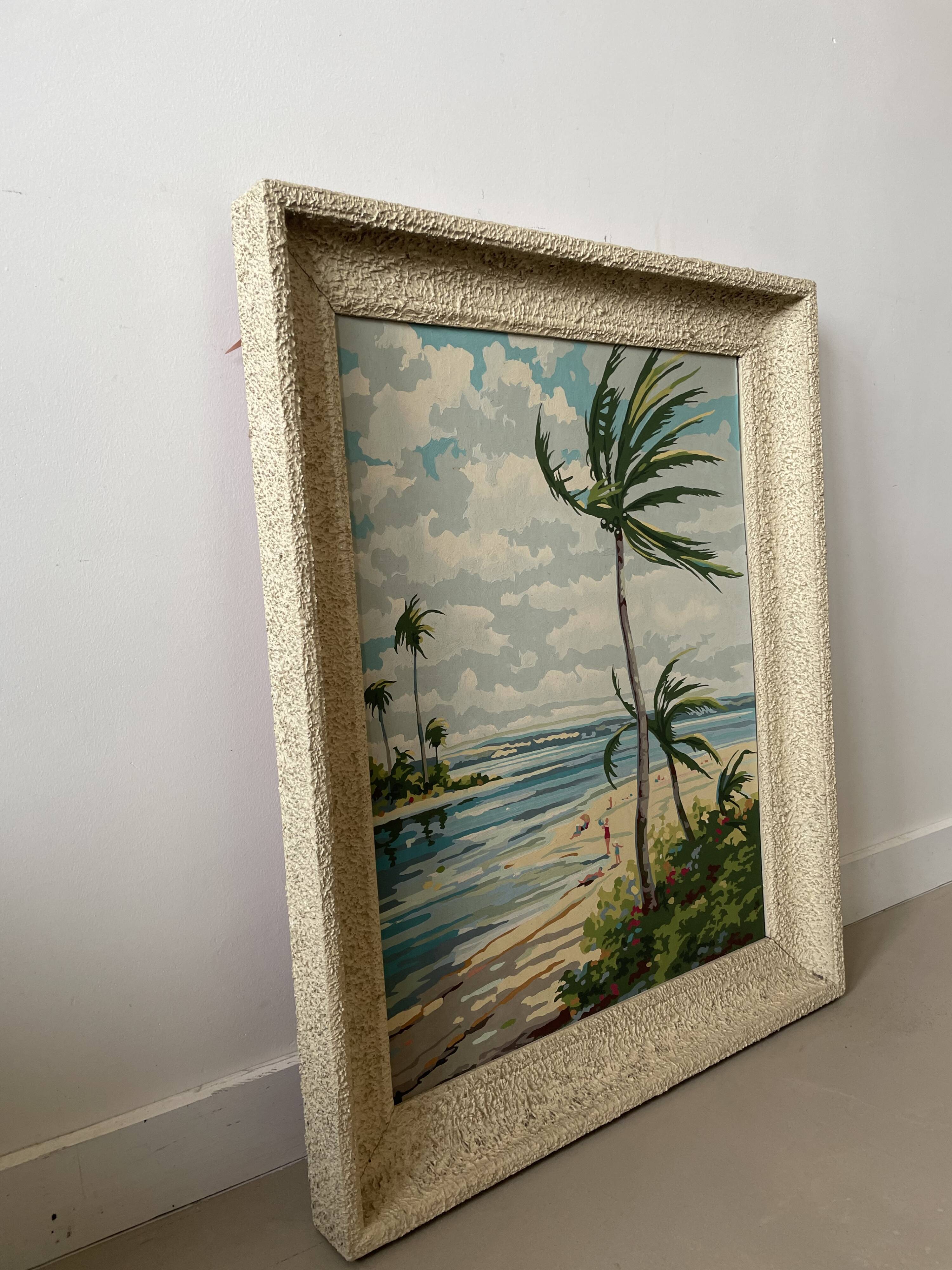 Old painting from the 50s