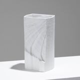 Vase en porcelaine texturée, 1980s