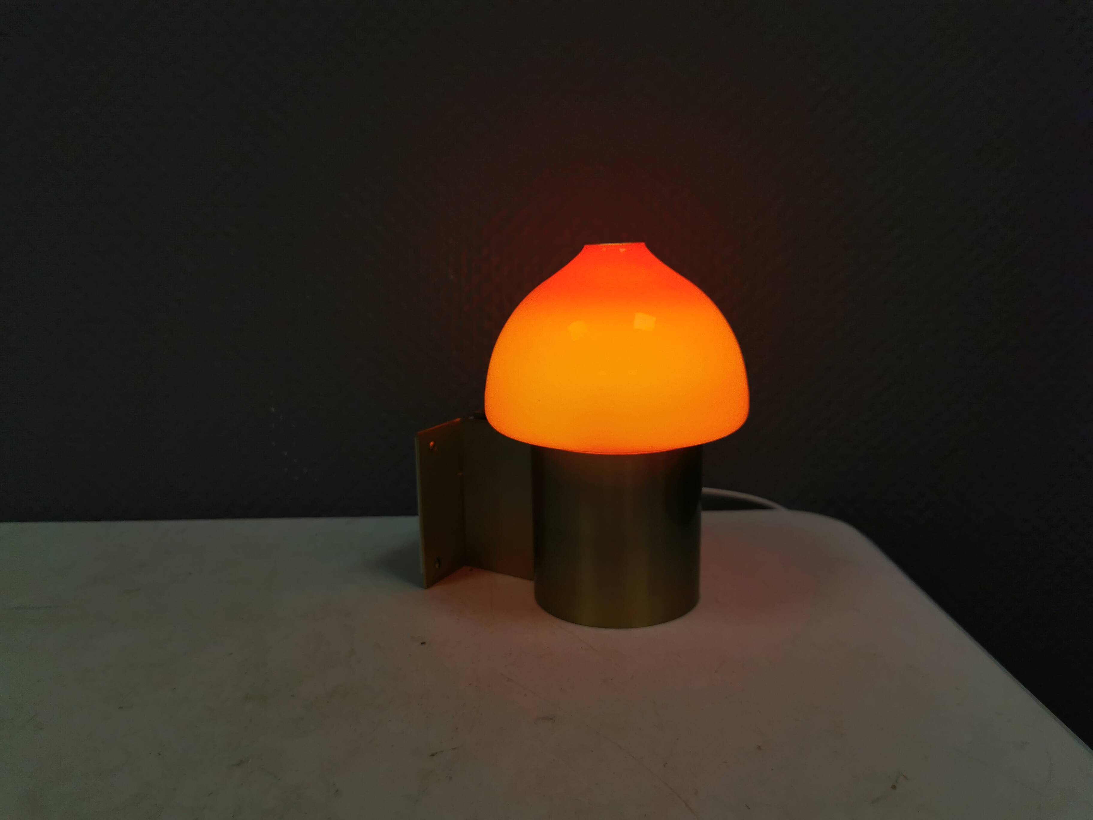 A "fusion" wall lamp. Fog & Mørup Denmark and Aneta Sveden