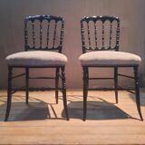 Pair of Napoleon III chairs