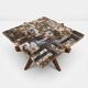 1970s coffee table – Aragonite from Madagascar