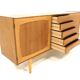 Scandinavian teak and oak enfilade, Sweden, 1960