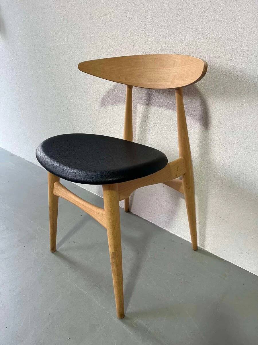 6 chaise de salle à manger CH33 Hans Wegner