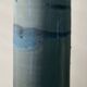 Vase scroll Senozan Tournus stamped ceramic Art