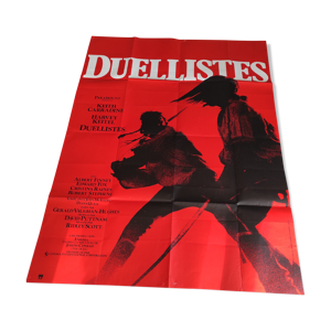 Affiche de cinema duellistes