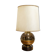 Lampada in ottone e smalto Italia Anni '40