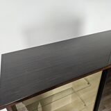 1950s rosewood display cabinet