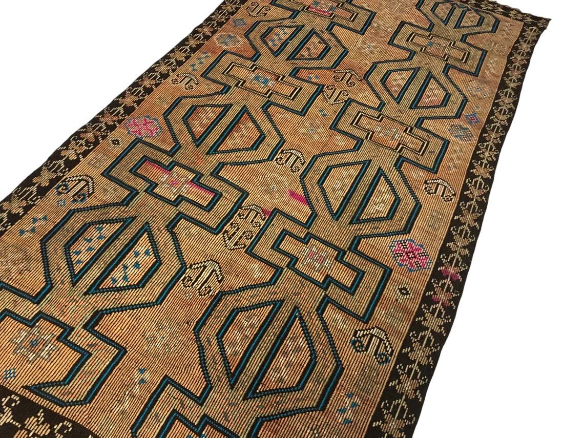 Kilim vintage kurde bohème