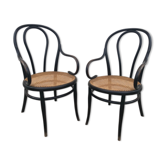 Lot de 2 fauteuils Thonet