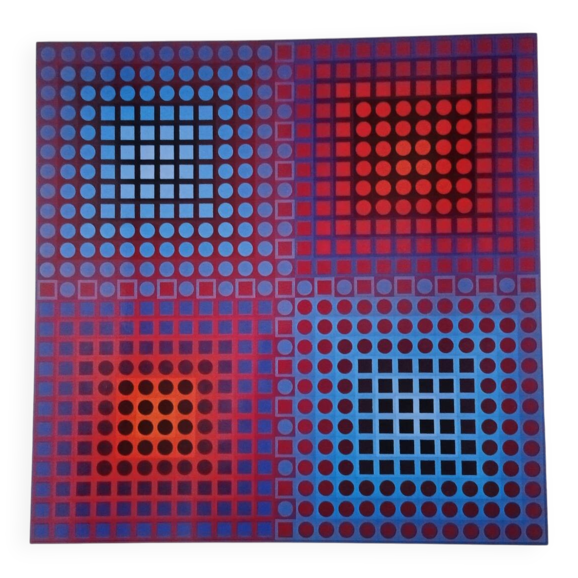 Sérigraphie Pp art Victor Vasarely - Éditions du Griffon