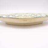 Small dish model Recamier faience of the Salins