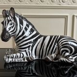 Italian ceramic, Zebra, 1960s