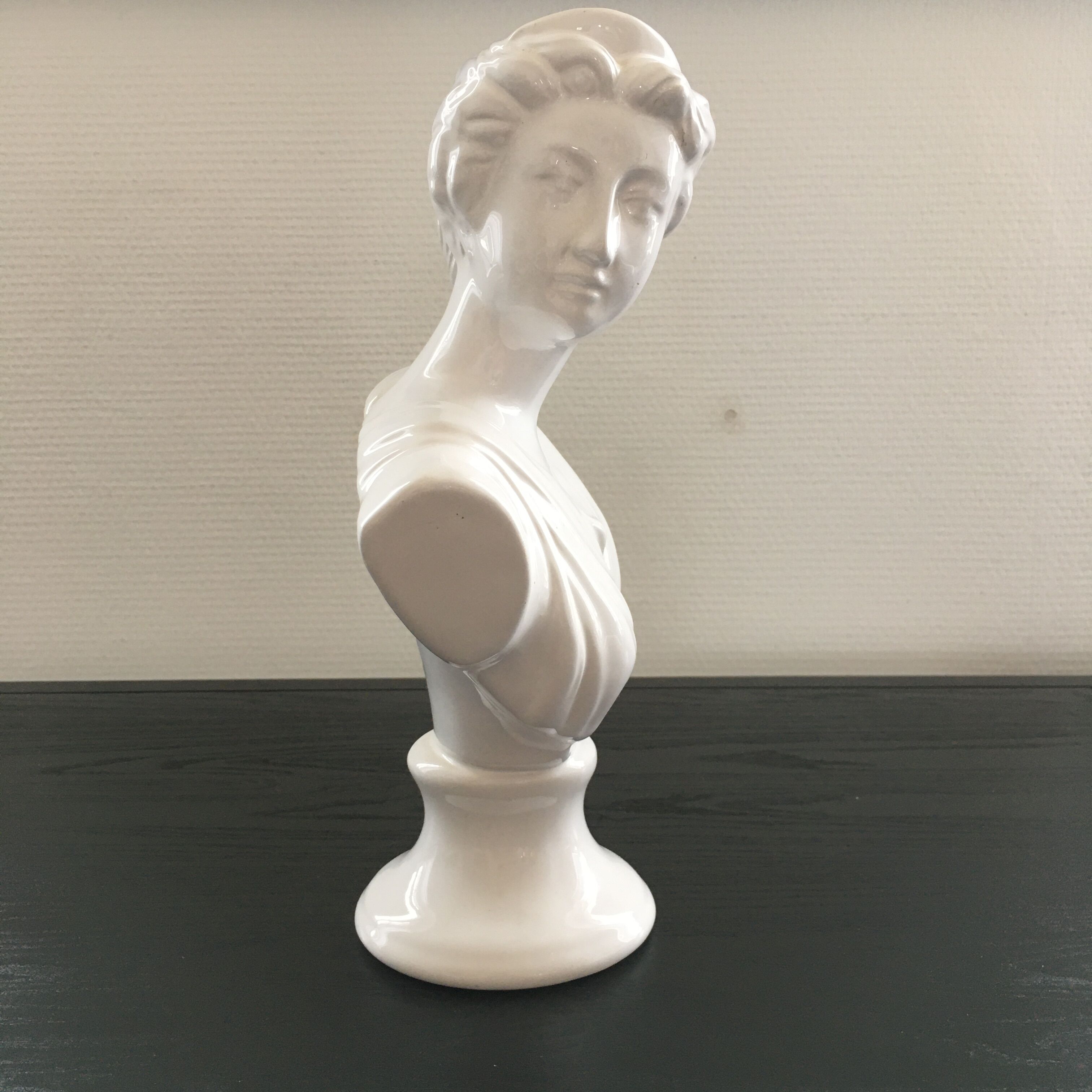 Ceramic woman bust