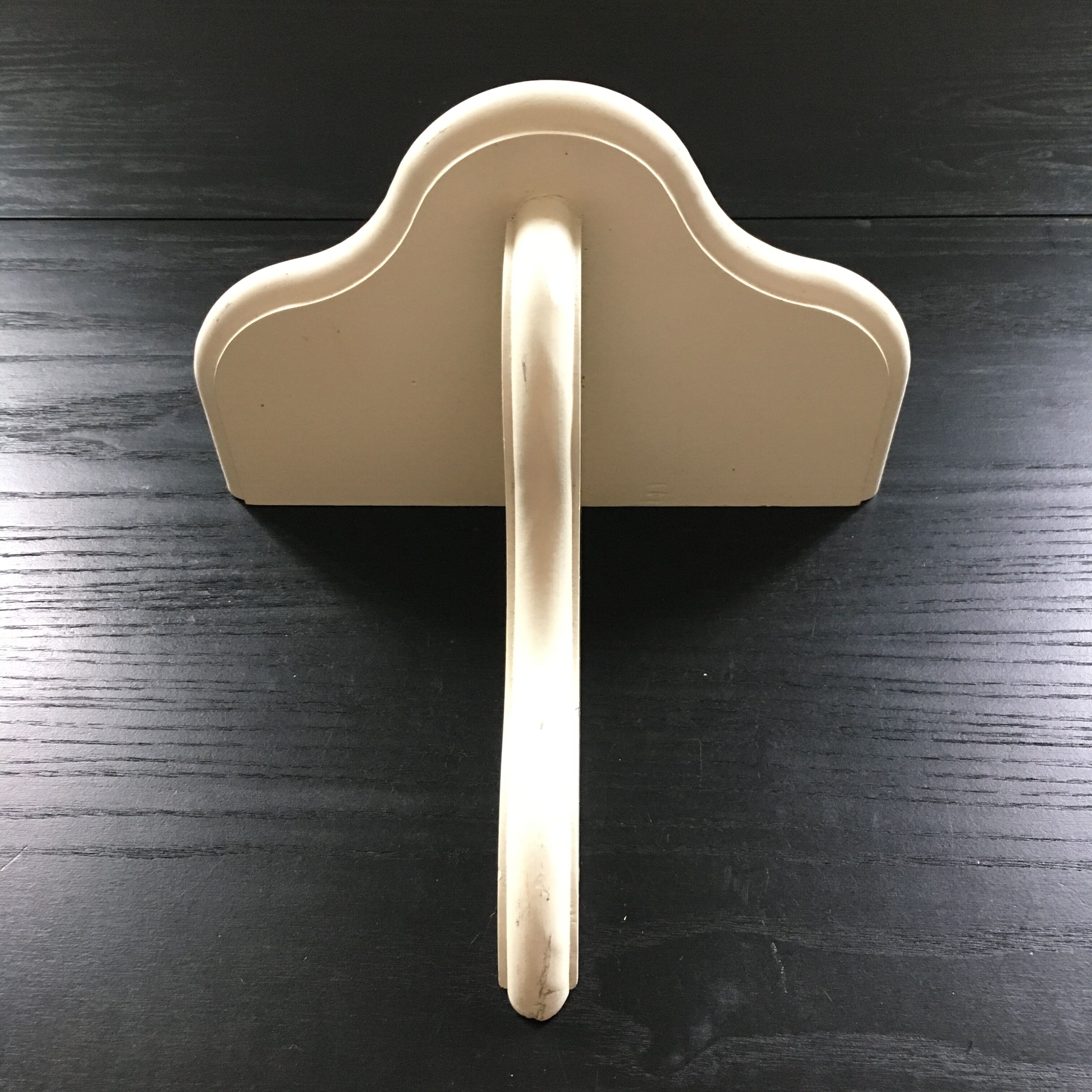 White wall console