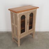 Oak showcase, Danish design, 1960s, production: Denmark