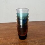 Coloured Shot Glasses German Mid-Century, 1960s, Set of 6