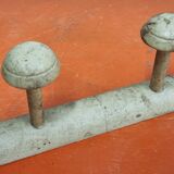 Antique faux bamboo coat rack wall rack