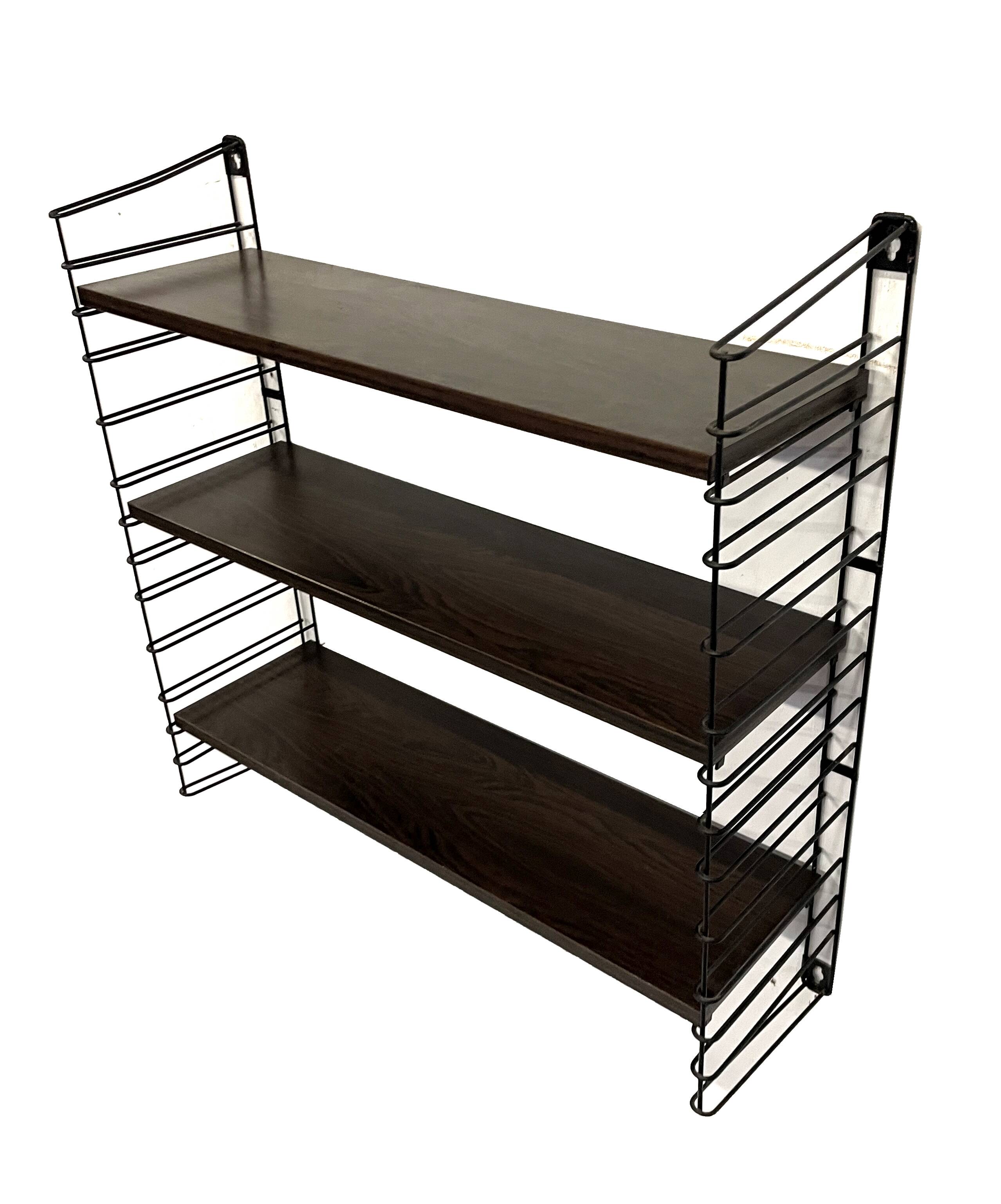 Vintage Tomado 1960 wall unit wall shelves in rosewood