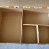 Sewing box in vintage fabrics