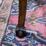 18th century English rustic console in chestnut and cherry