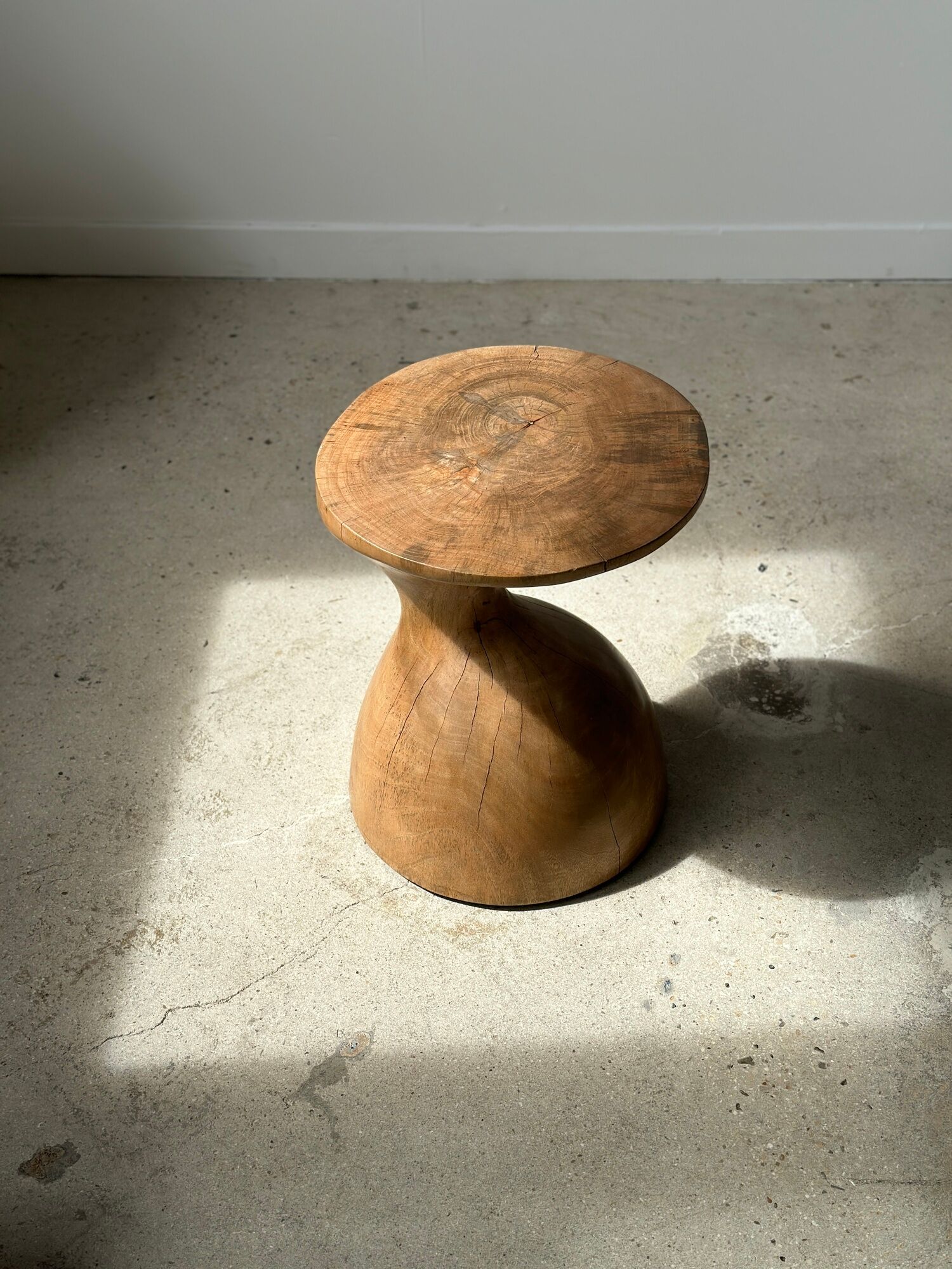 Solid wood sofa end