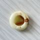 Cendrier rond en marbre