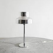 Swedish Mid Century "Bumling" Chrome Desk Table Lamp by Anders Pehrs, 1960s