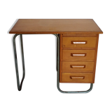 Bureau en bois et métal