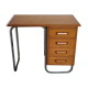 Bureau en bois et métal