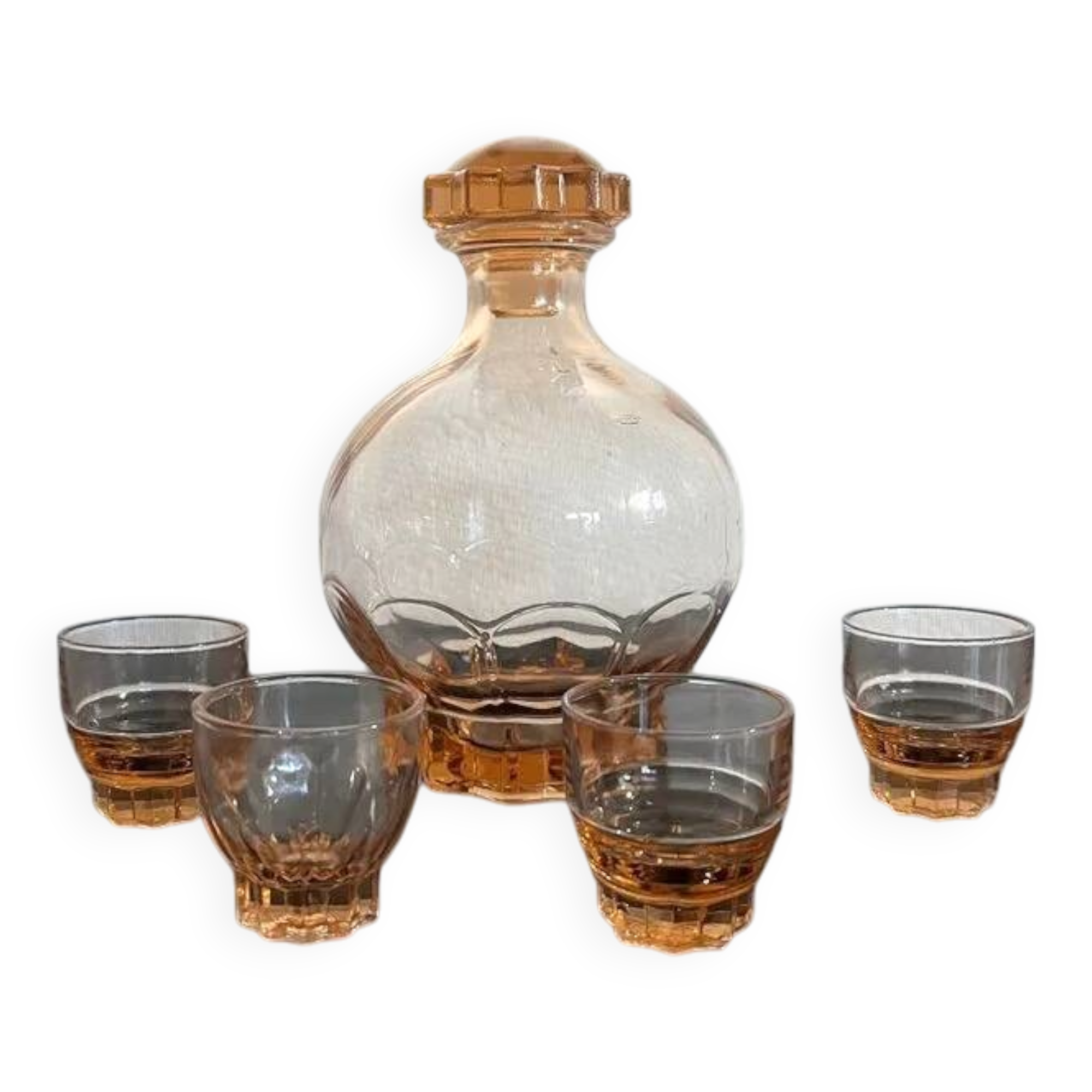 Vintage liqueur service