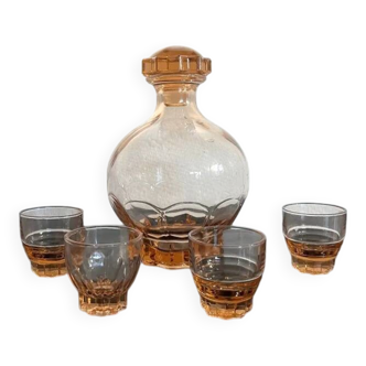 Vintage liqueur service