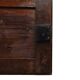 Antique 16th century Spanish carved cabinet in oak.