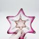 Murano Organic Cup - Peach & Fuchsia Gradient - Star 1960