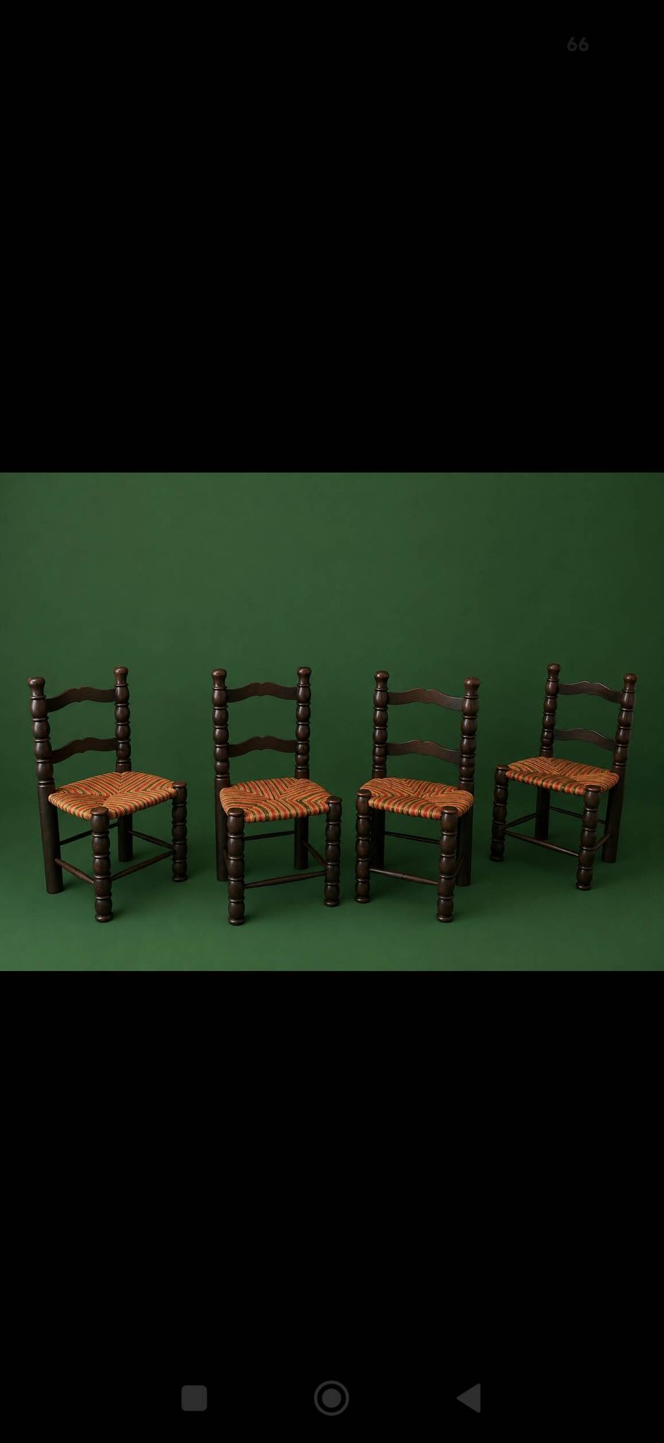 4 Dudouyt chairs