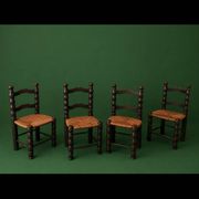 4 Dudouyt chairs