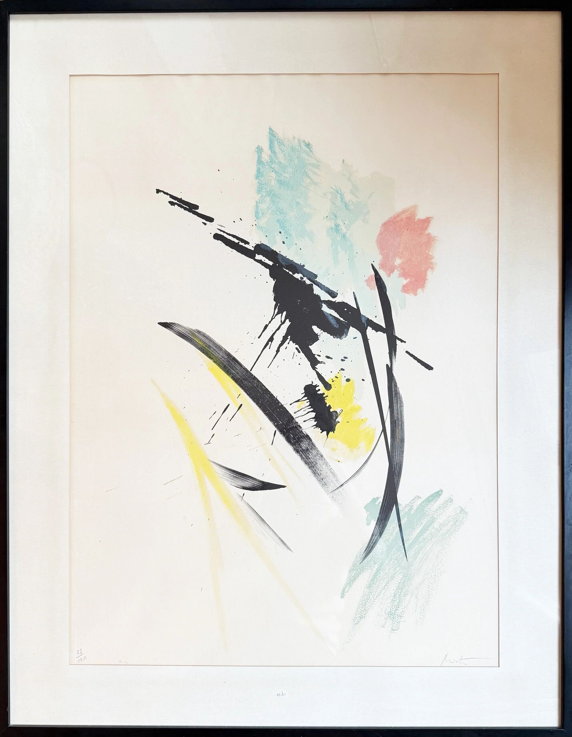 Jean Miotte | Colour lithograph