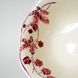 Large Badonviller salad bowl, Tamarista model, 1940