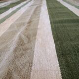 Kilim antique fait main Dhurri indien 167cm x 238cm (1930s)