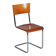 Bauhaus Chair in Beech and Chromed Steel, Czech, 1930s