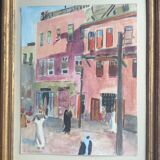 Orientalist gouache by Raoul du GARDIER (1871-1952)