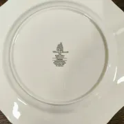 Set of Villeroy & Boch "Clarissa" plates - Bone China - Ø 26.5 cm